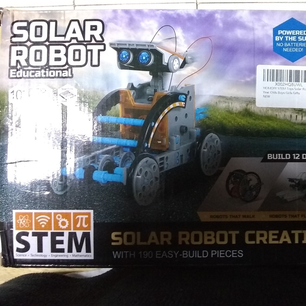 STEM SOLOR ROBOT EDUCATIONAL SCIENCE KIT